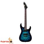 گیتار الکتریک LTD M-200DX NT – Blue Burst